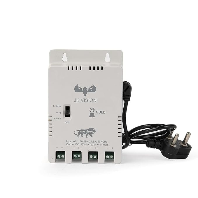 Dahua 2MP with Audio HD CCTV Camera Full Set, 3 Bullet, 1 Dome, 4 Channel DVR, 4 Channel JK Vision Power Supply, 1TB Hard Disk, 90 Meter Cable, BNC/DC Connector - Image 5